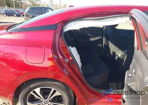 2022 Nissan Sentra Sv Xtronic Cvt from USA, damaged, VIN 3N1AB8CVXNY217866